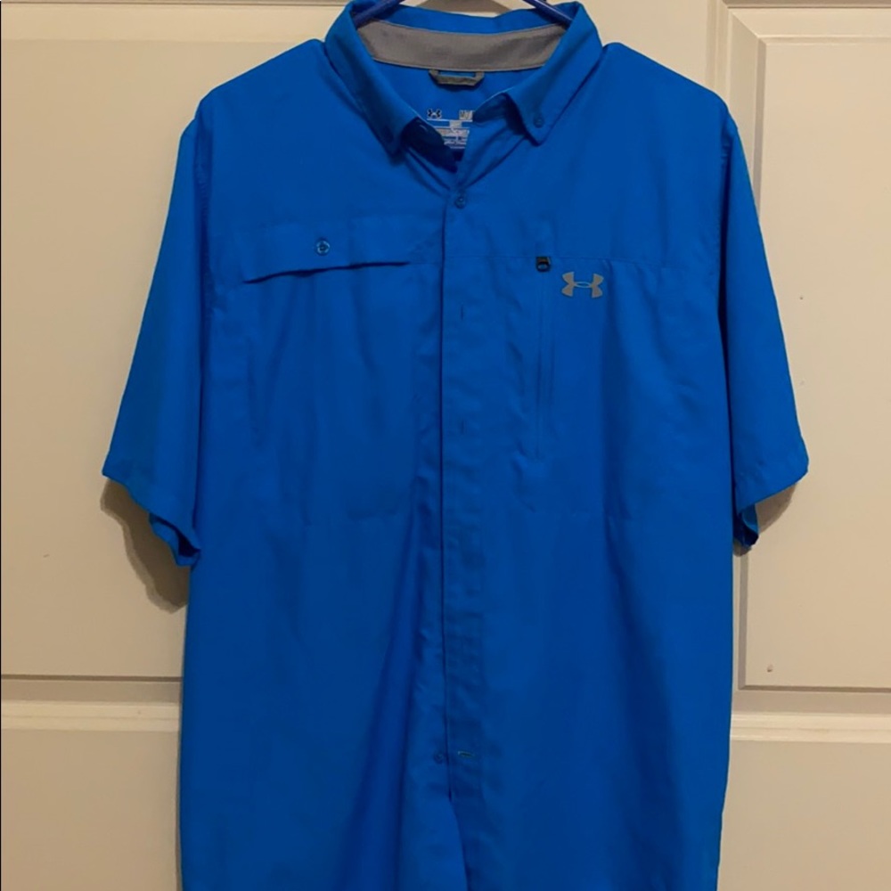 Under armor button up